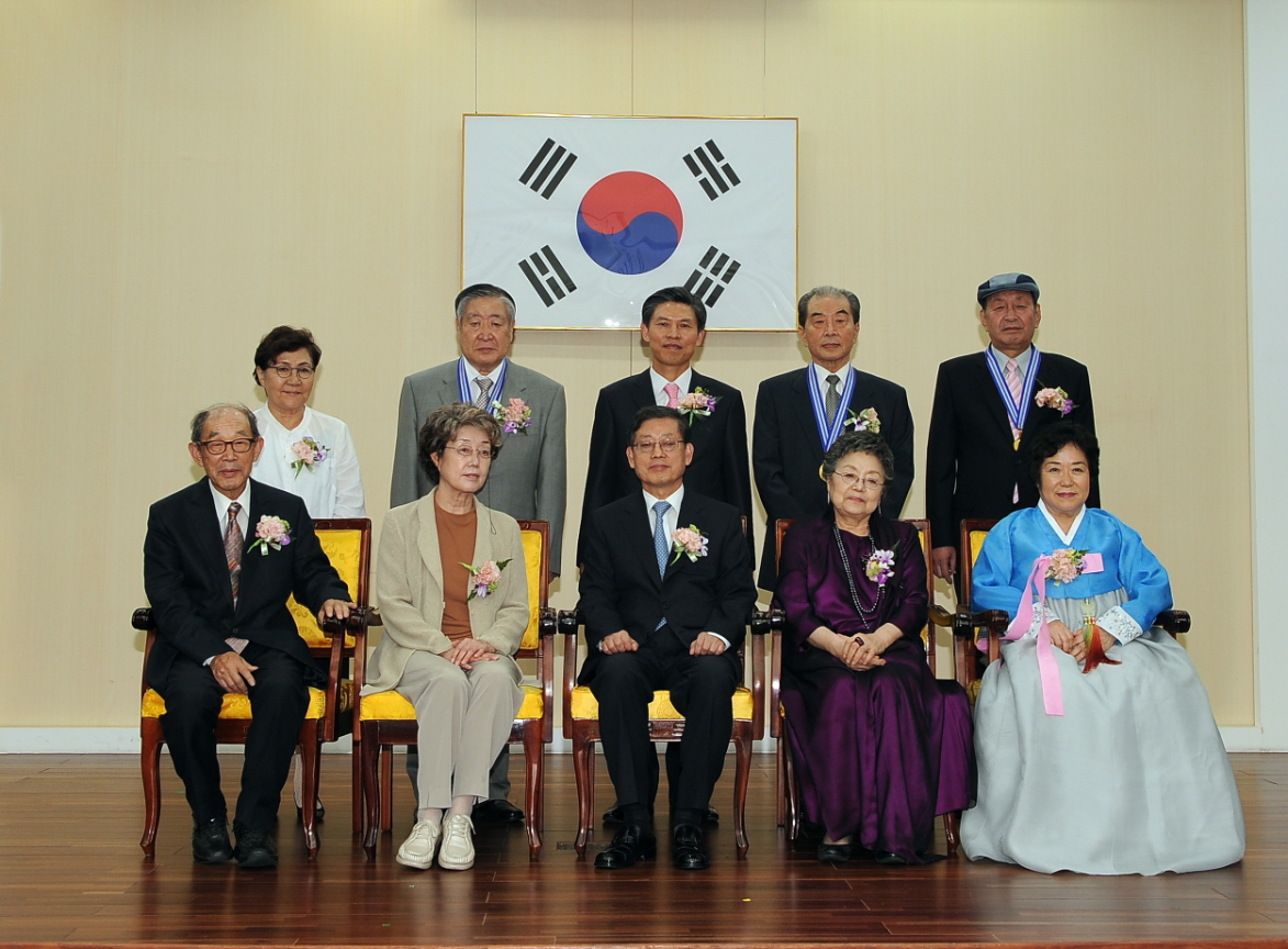 제 57차 대한민국예술원상 시상식 개최 기념촬영