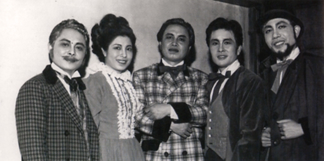 1959 Opera ″La Boheme″신경욱 이경숙 안형일 양천종 이인영