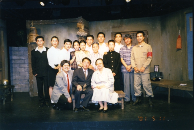 2001년 대구〈박현숙연극제〉공연 ″조국의 어머니″출연자 일동